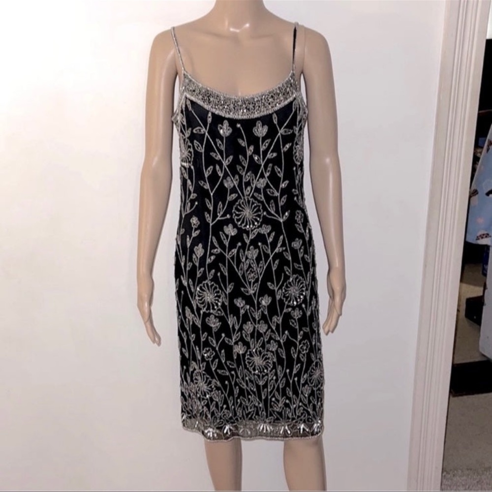 ✨Vintage Silk Beaded Dress